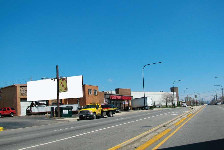 North side of Ogden Ave. East of Austin Ave.