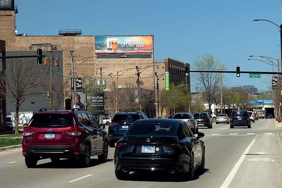 West side of Ogden Ave. and Fulton Street